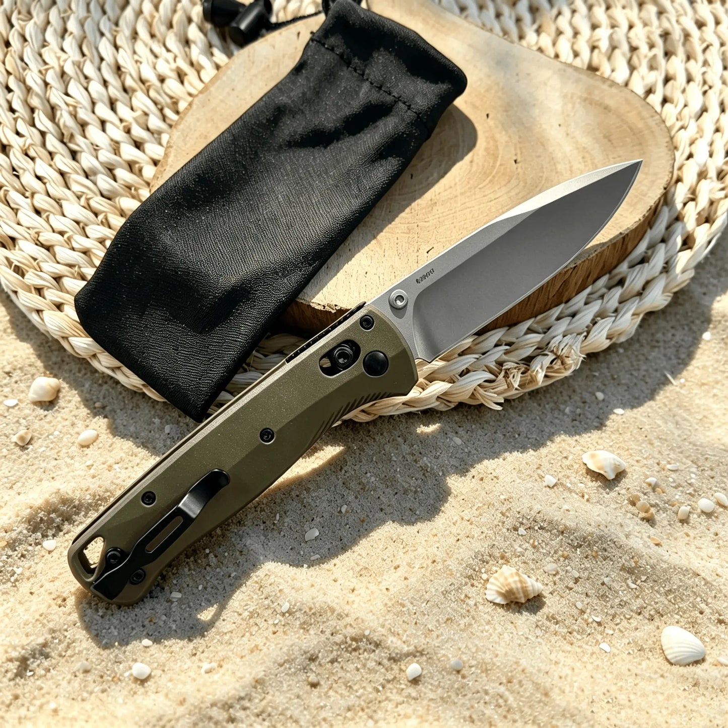 535BK Tactical EDC Folding Portable Knife, Lightweight Pocket Knife with Sharp Blade for Camping, Hiking & Daily Use – Best Gift for Him