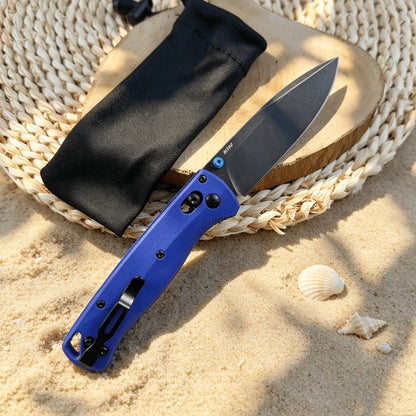 535BK Tactical EDC Folding Portable Knife, Lightweight Pocket Knife with Sharp Blade for Camping, Hiking & Daily Use – Best Gift for Him