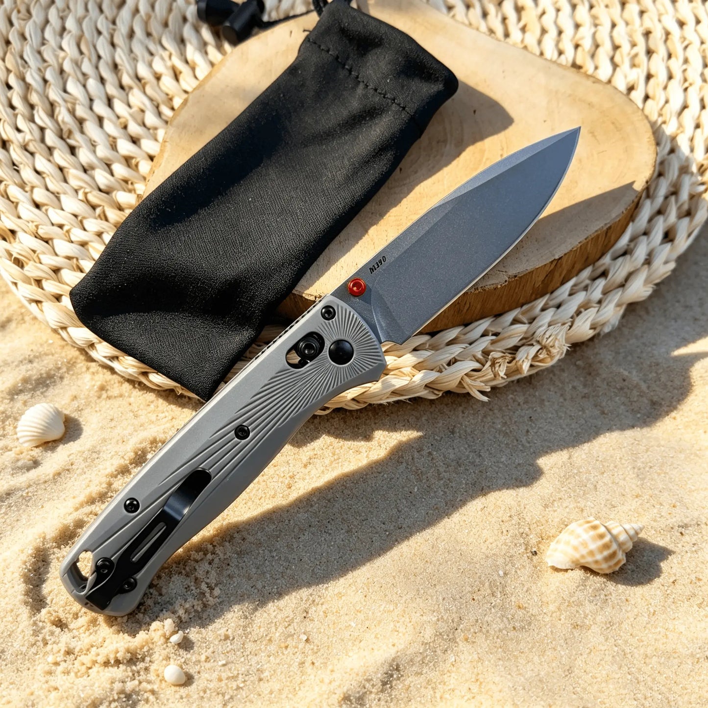 535BK Tactical EDC Folding Portable Knife, Lightweight Pocket Knife with Sharp Blade for Camping, Hiking & Daily Use – Best Gift for Him